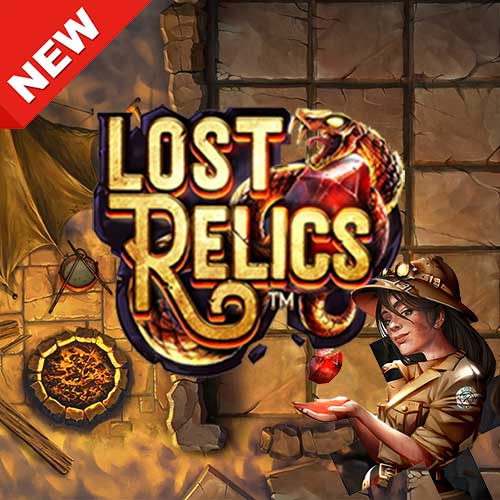 Banner Lost Relics เกมสล็อตค่าย NETENT ทดลองเล่นสล็อตทุกค่าย