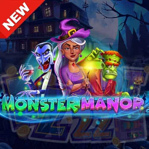 Banner Monster Manor ทดลองเล่นสล็อต ค่าย Woohoogame เกมใหม่2023