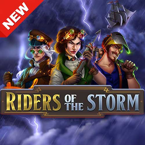 Banner Riders of the Storm ทดลองเล่นสล็อตฟรี เกมแตกง่าย จากค่าย Thunderkick