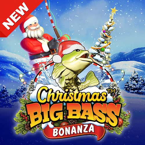 Banner Christmas Big Bass Bonanza