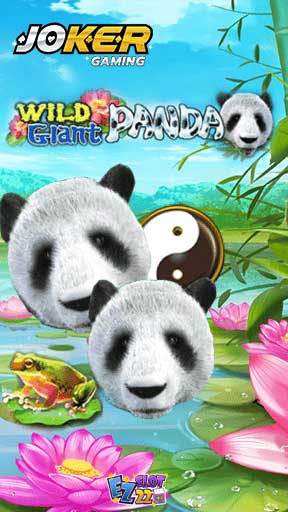 Icon Wild giant panda ค่ายเกม Joker gaming ทดลองเล่นสล็อตฟรี 2023