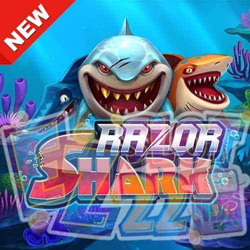 Banner Razor shark ค่ายเกม Push gaming ทดลองเล่นสล็อตฟรี เว็บตรง 2023