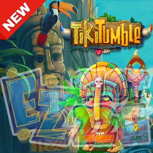 Banner Tiki Tumble ค่ายเกม Push gaming ทดลองเล่นสล็อตฟรี เว็บตรง 2023