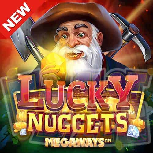 Banner Lucky Nuggets Megaways ทดลองเล่นสล็อต ค่ายBlueprint เกมใหม่2023