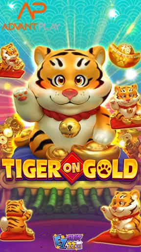 Icon Tiger on Gold ทดลองเล่นสล็อต ค่าย AdvantPlay เกมใหม่มาแรง2023
