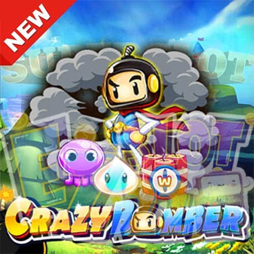 Banner Crazy Bomber ทดลองเล่นสล็อต ค่าย Spade Gaming เกมใหม่2023 ล่าสุด