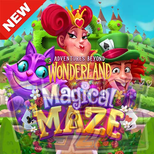 Banner Adventures Beyond Wonderland Magical Maze ใหม่มาแรง2023 ทดลองเล่น ค่ายQuickSpin ฟรี