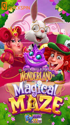 Icon Adventures Beyond Wonderland Magical Maze ทดลองเล่นสล็อต ค่ายQuickSpin เกมใหม่2023 ล่าสุด