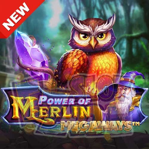 Banner Power of Merlin Megaways ทดลองเล่นสล็อต ค่ายPragmatic Play เกมใหม่มาแรง ล่าสุด2023