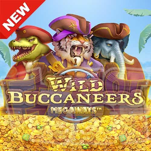 Banner Wild Buccaneers Megaways Reels ทดลองเล่นสล็อต ค่าย Relax Gaming เกมใหม่2023 ล่าสุด
