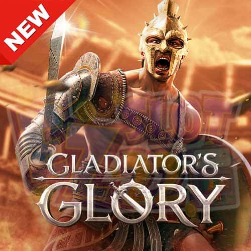 Banner Gladiator’s Glory ทดลองเล่นสล็อต ค่าย PG SLOT เกมใหม่มาแรง ล่าสุด2023